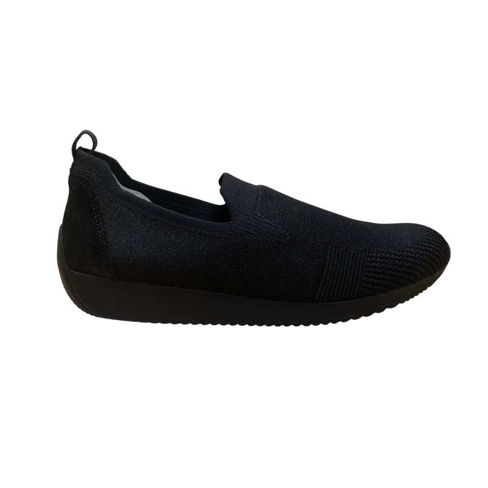 Ara Women’s Black Fusion 4 Leena Stretch Slip-On Shoes Size 8.5US